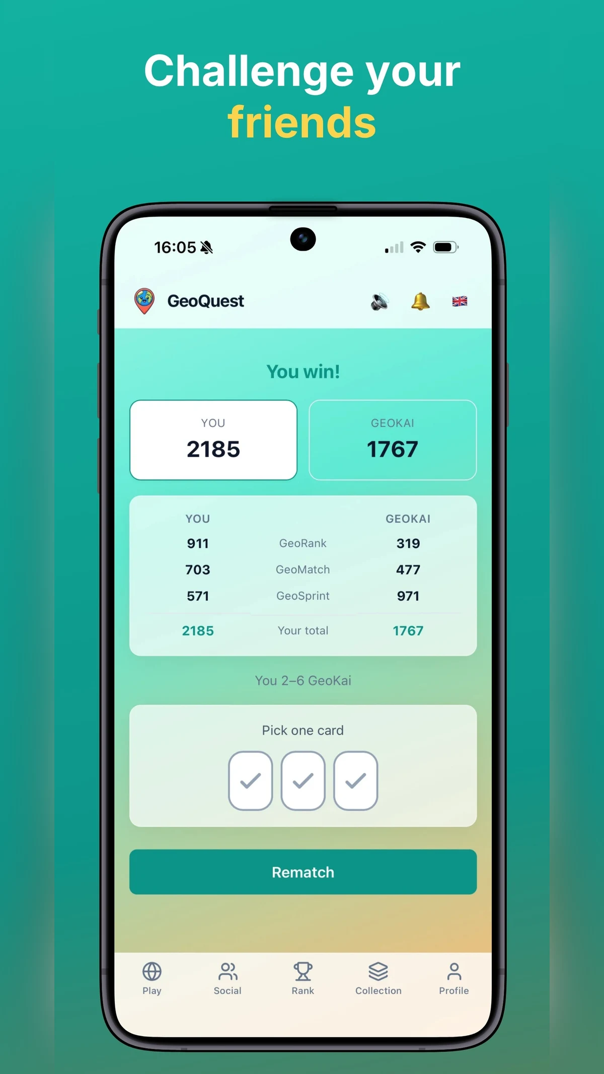 GeoQuest: World Geography Quiz screenshot