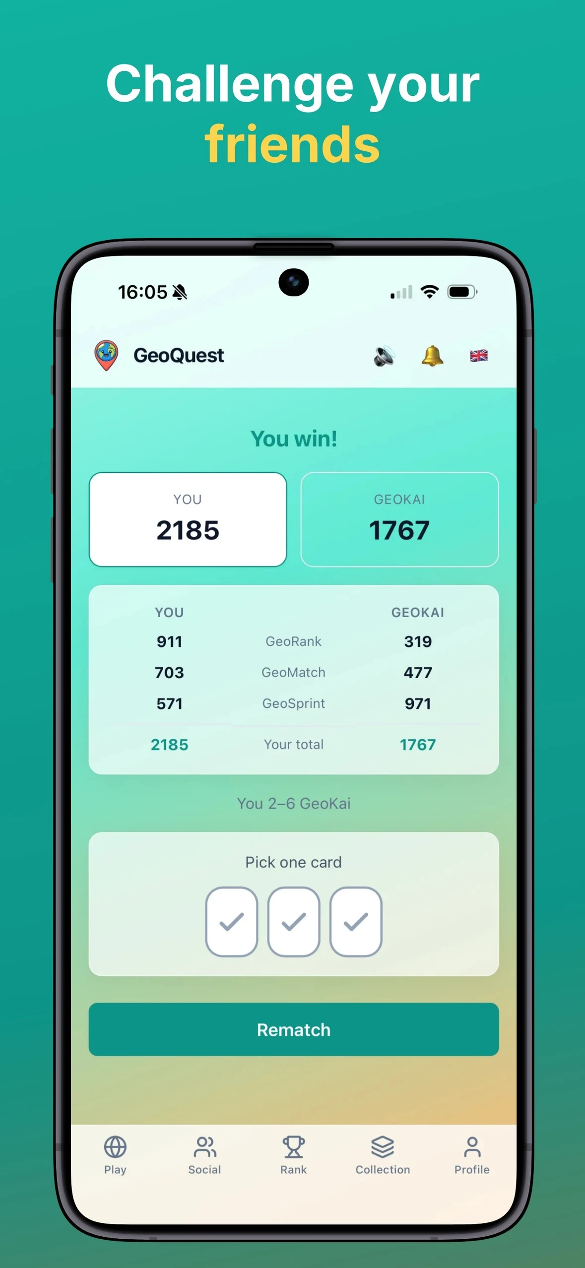 GeoQuest: World Geography Quiz screenshot